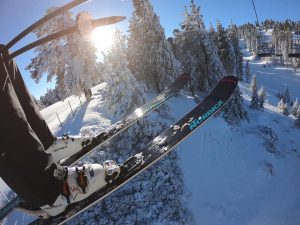 Big Bear Mountain Resort skiing in the San Bernardino Mountains 