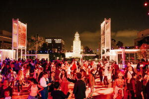 Dance DTLA outdoor concerts near The Pearl residences in Koreatown, Los Angeles 