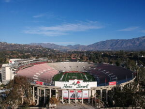 Rose Bowl outdoor concerts near The Pearl residences in Koreatown, Los Angeles 