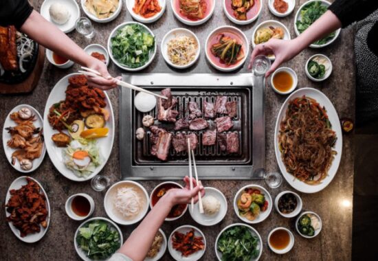 Chosun Galbee Korean BBQ near The Pearl apartments in Koreatown, Los Angeles