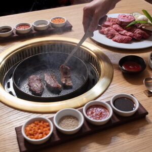 Daedo Sikdang Korean BBQ near The Pearl apartments in Koreatown, Los Angeles 