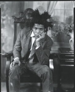 Jean-Michel Basquiat- King PleasureJean-Michel Basquiat - King Pleasure  art exhibition near The Pearl apartments in Koreatown, Los Angeles   