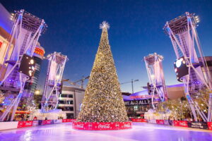 LA Kings Holiday Ice at L.A. LIVE near The Pearl apartments in Koreatown, Los Angeles 