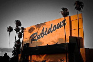 Rubidoux Drive-in outdoor movies near The Pearl apartments in Koreatown, Los Angeles   