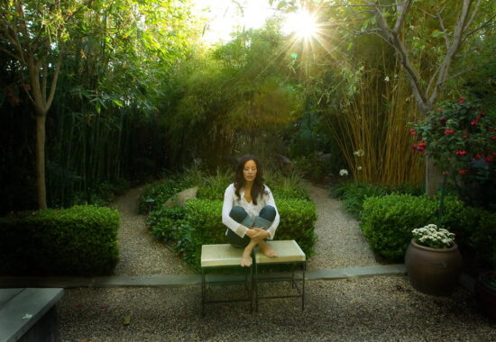 Peace Awareness Labyrinth & Gardens near The Pearl apartments in Koreatown, Los Angeles