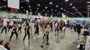 The Fit Expo near The Pearl apartments in Koreatown, Los Angeles  