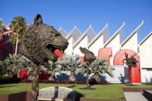 LACMA museum near The Pearl apartments in Koreatown, Los Angeles 