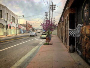 Angeleno Wine Company in DTLA not far from The Pearl apartments in Koreatown, Los Angeles