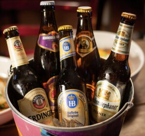 BiergartenLA gastropub not far from The Pearl apartments in Koreatown, Los Angeles