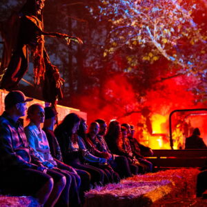 Los Angeles Haunted Hayride Halloween event not far from The Pearl apartments in Koreatown, Los Angeles