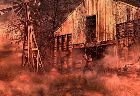 Los Angeles Haunted Hayride Halloween event not far from The Pearl apartments in Koreatown, Los Angeles