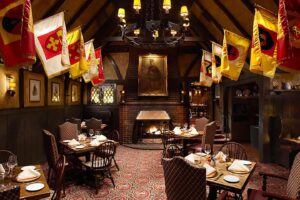 The Tam O’Shanter Thanksgiving dinner near The Pearl apartments in Koreatown, Los Angeles