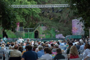 Descanso Gardens music under the stars near The Pearl apartments in Koreatown, Los Angeles