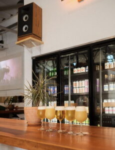 Homage Brewing craft beer near The Pearl apartments in Koreatown, Los Angeles