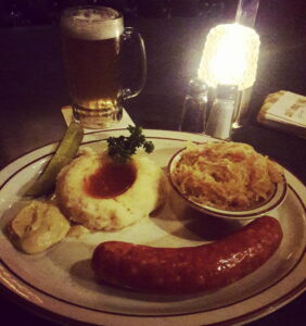 The Red Lion Tavern Oktoberfest not far from The Pearl apartments in Koreatown, Los Angeles 